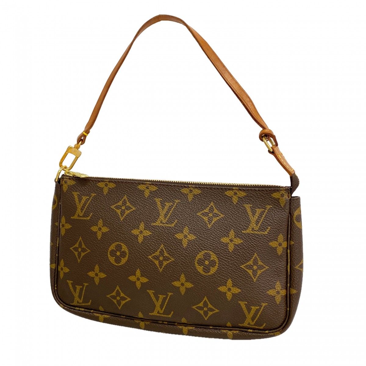 Louis Vuitton Pouch Monogram Pochette Brown