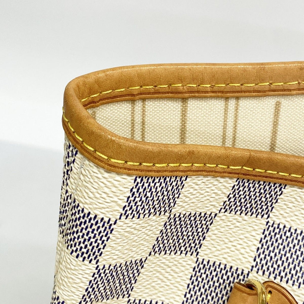 Louis Vuitton Tote Damier Azur Neverfull MM White — view 7