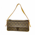 Louis Vuitton Shoulder Bag Monogram Viva Cite MM Brown