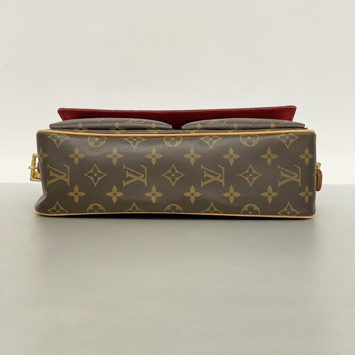 Louis Vuitton Shoulder Bag Monogram Viva Cite MM Brown — view 3