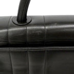 Chanel Handbag Mademoiselle Lambskin Black Gold — view 8