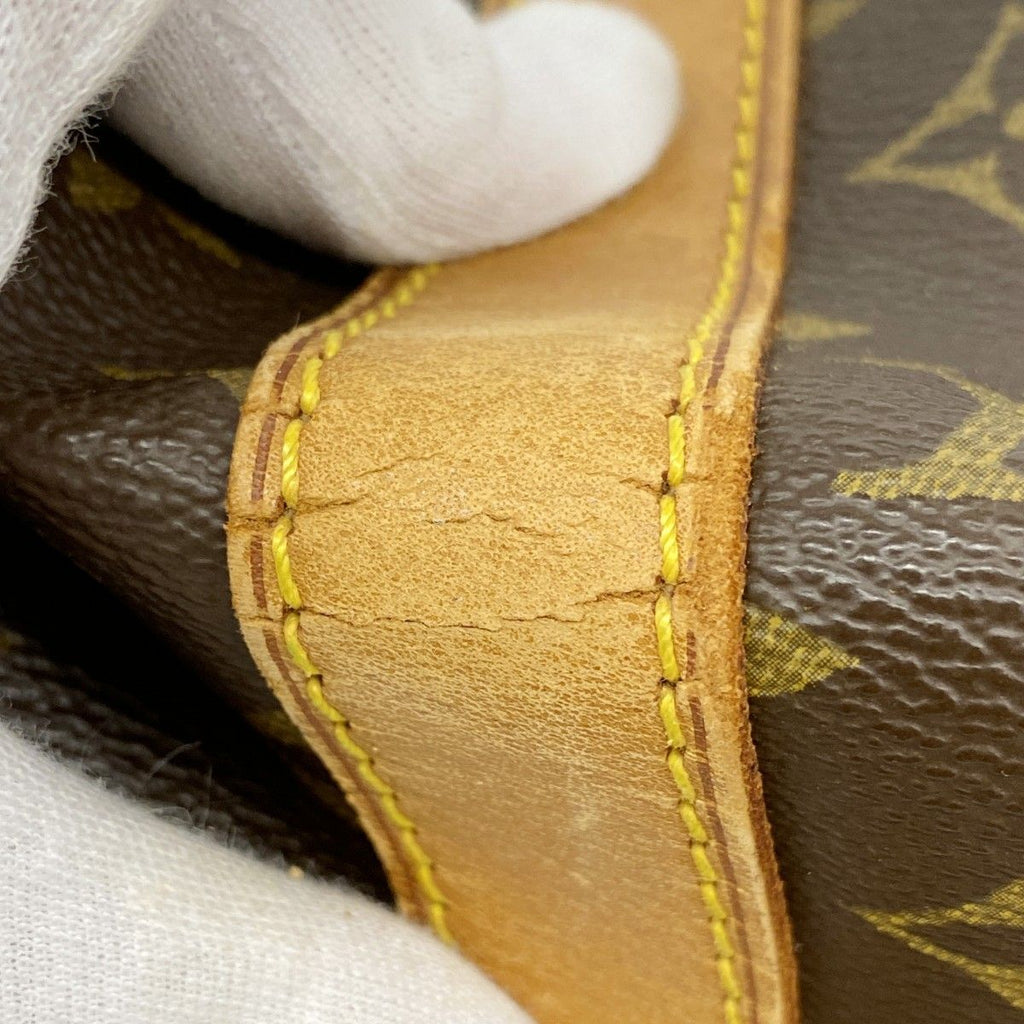 Louis Vuitton Boston Bag Monogram Keepall 50 Brown — view 7