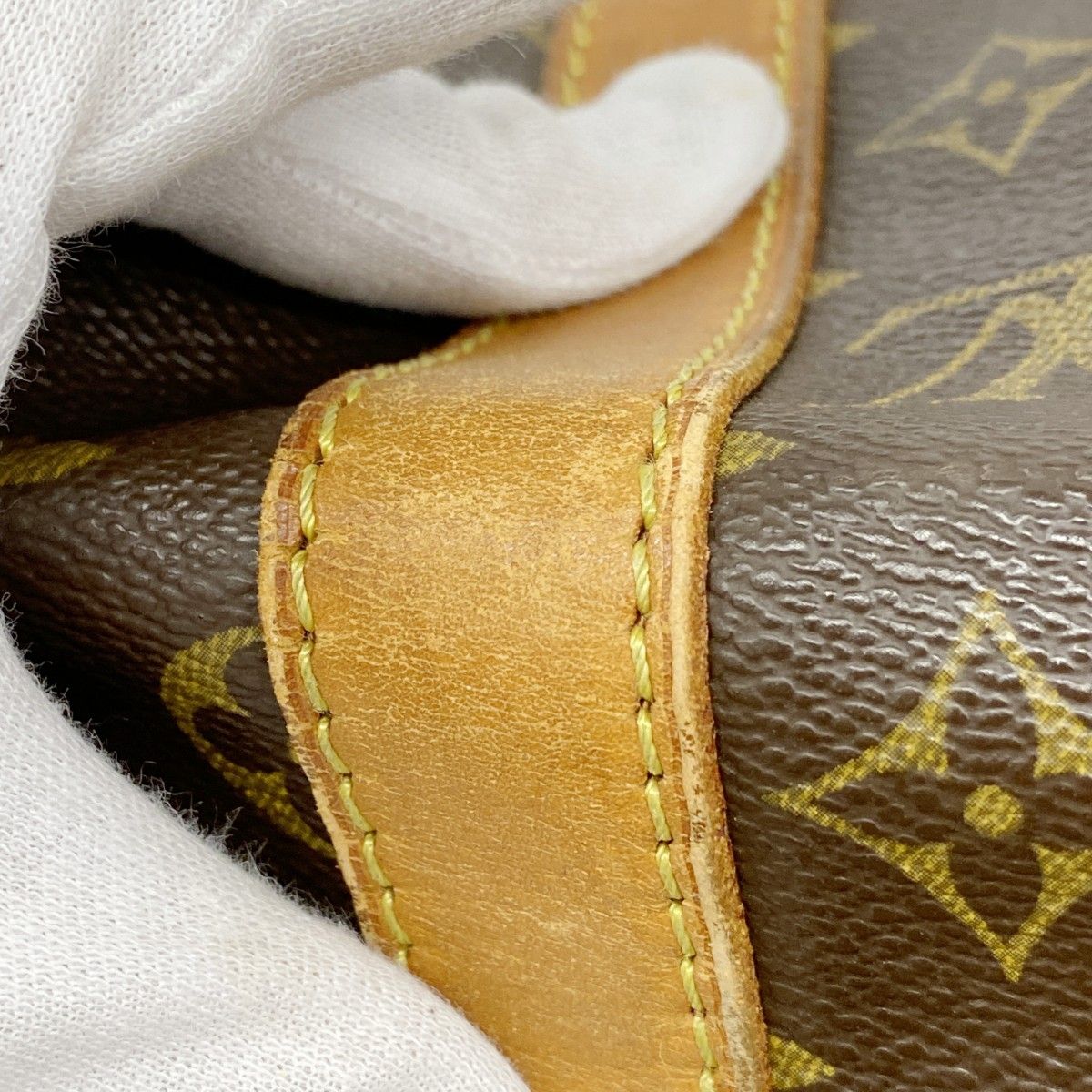 Louis Vuitton Boston Bag Monogram Keepall Bandouliere 50 Brown — view 6