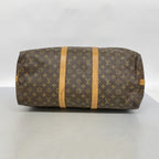 Louis Vuitton Boston Bag Monogram Keepall Bandouliere 50 Brown — view 3