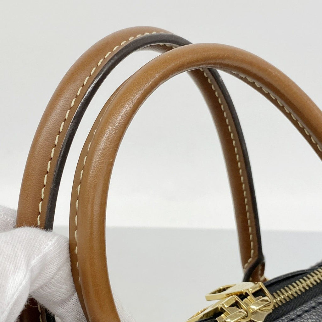 Louis Vuitton Handbag Monogram Pallas Noir 2-Way — view 9