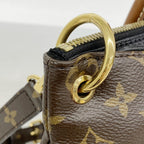 Louis Vuitton Handbag Monogram Pallas Noir 2-Way — view 7