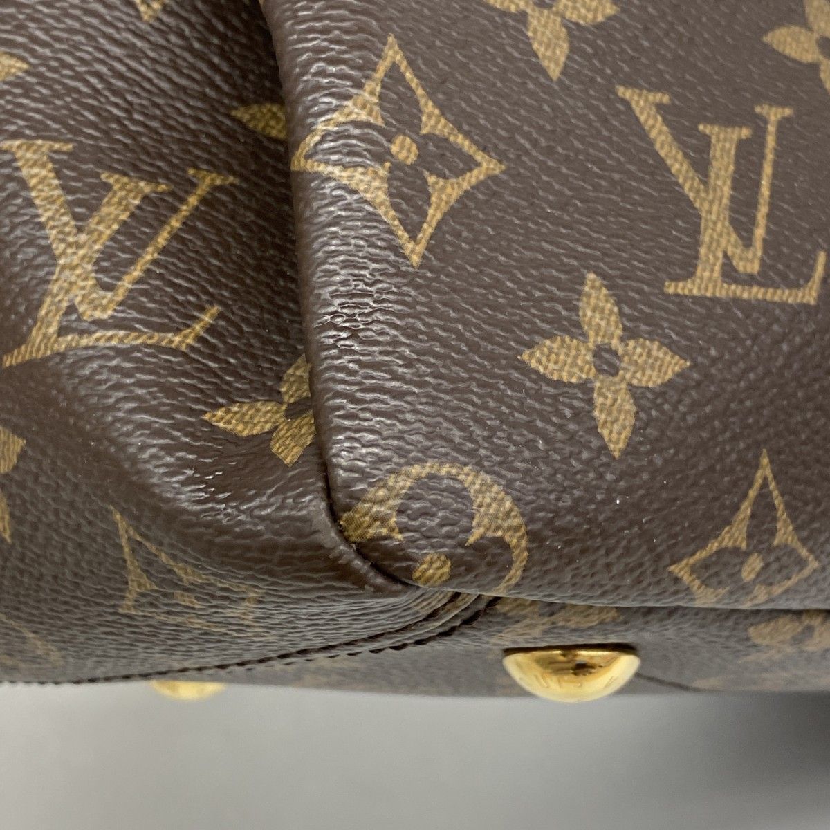 Louis Vuitton Handbag Monogram Pallas Noir 2-Way — view 6