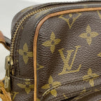 Louis Vuitton Shoulder Bag Monogram Amazon Brown — view 7