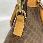 Celine Handbag Macadam Brown Gold 2-Way — view 8