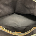 Celine Handbag Macadam Brown Gold 2-Way — view 4