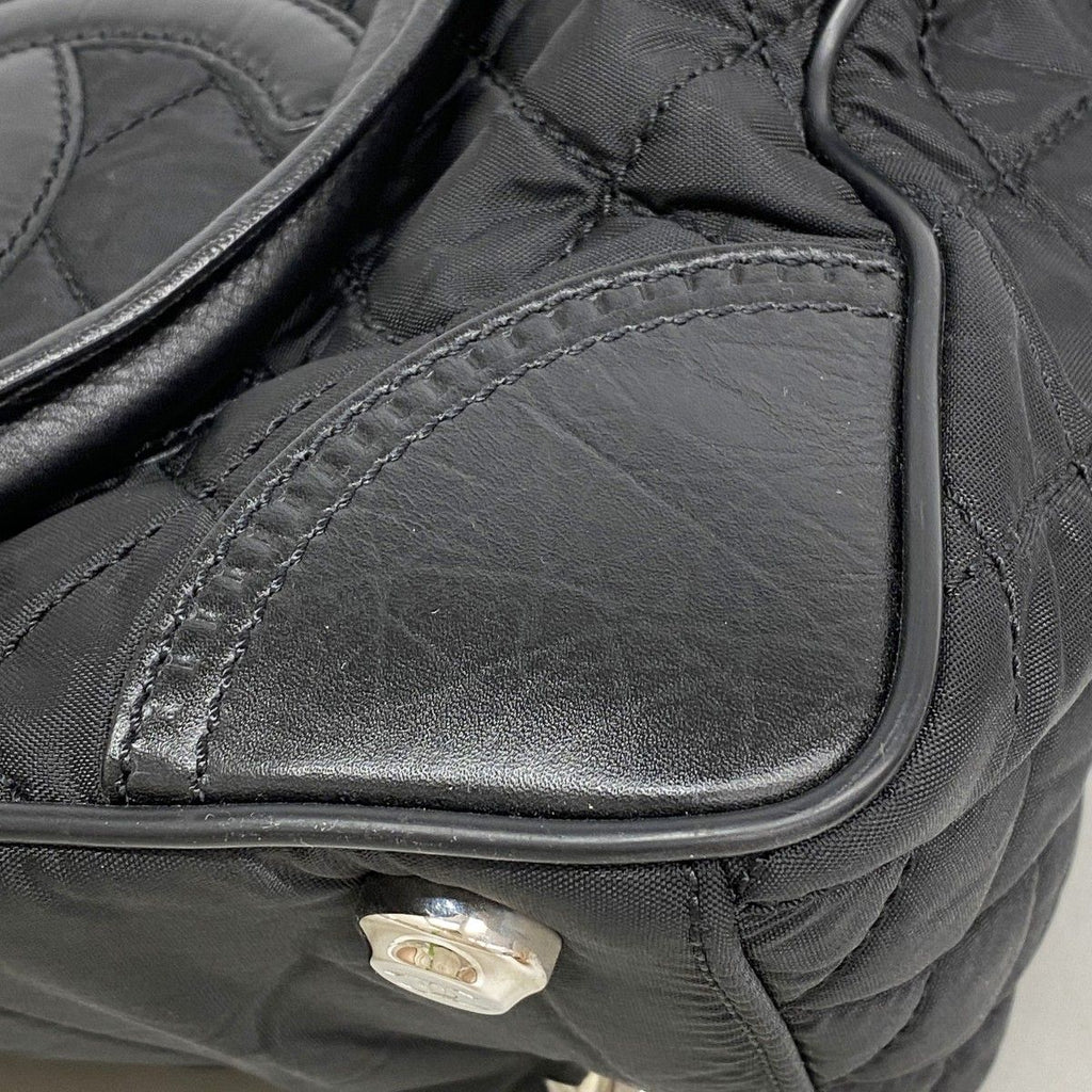 Chanel Tote Paris New York Nylon Black Silver — view 6