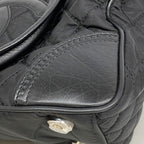 Chanel Tote Paris New York Nylon Black Silver — view 6