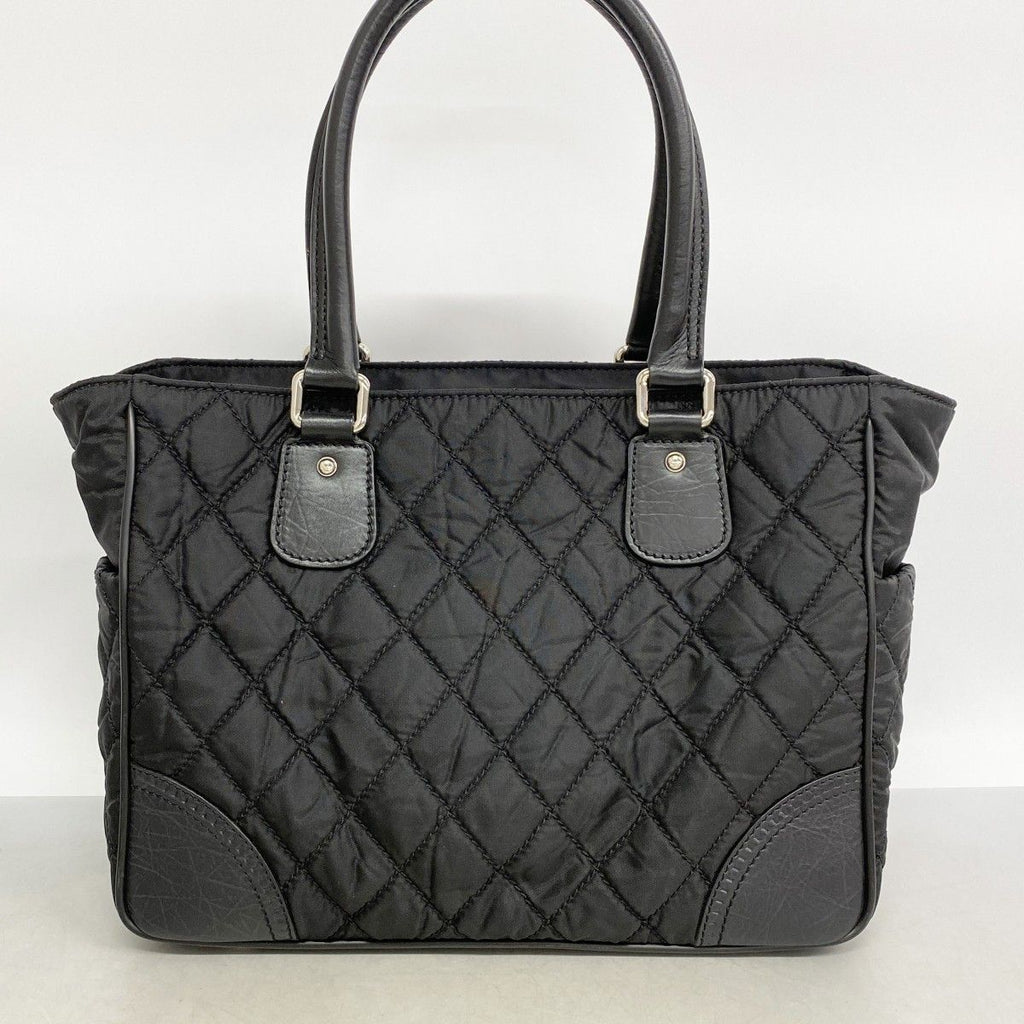 Chanel Tote Paris New York Nylon Black Silver — view 9