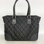 Chanel Tote Paris New York Nylon Black Silver — view 9