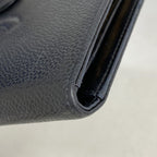 Chanel Wallet Caviar Leather Black Gold — view 6