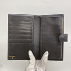 Chanel Wallet Caviar Leather Black Gold — view 3
