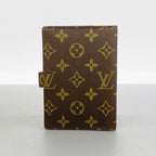 Louis Vuitton Notebook Cover Monogram Agenda PM Brown — view 8