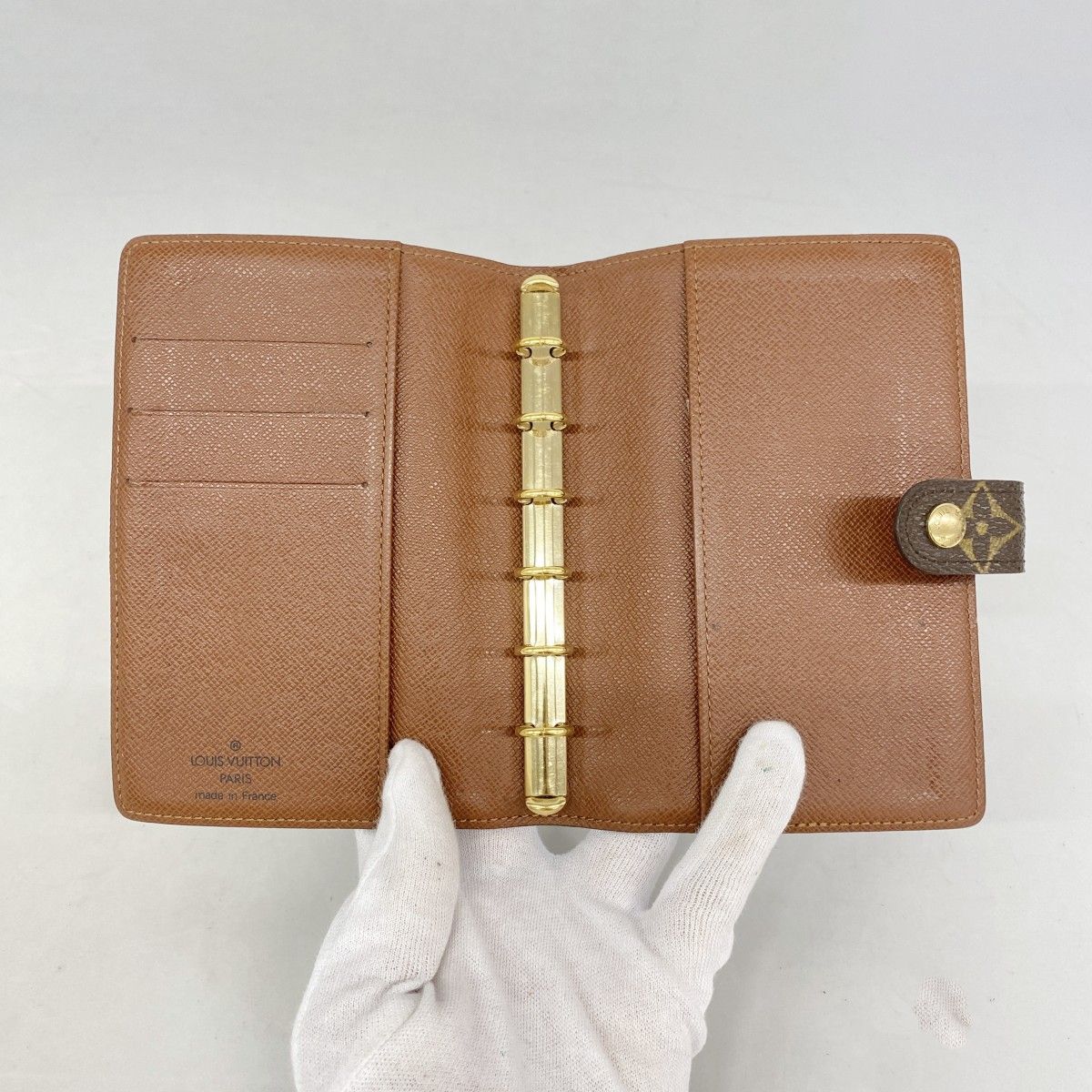 Louis Vuitton Notebook Cover Monogram Agenda PM Brown — view 4