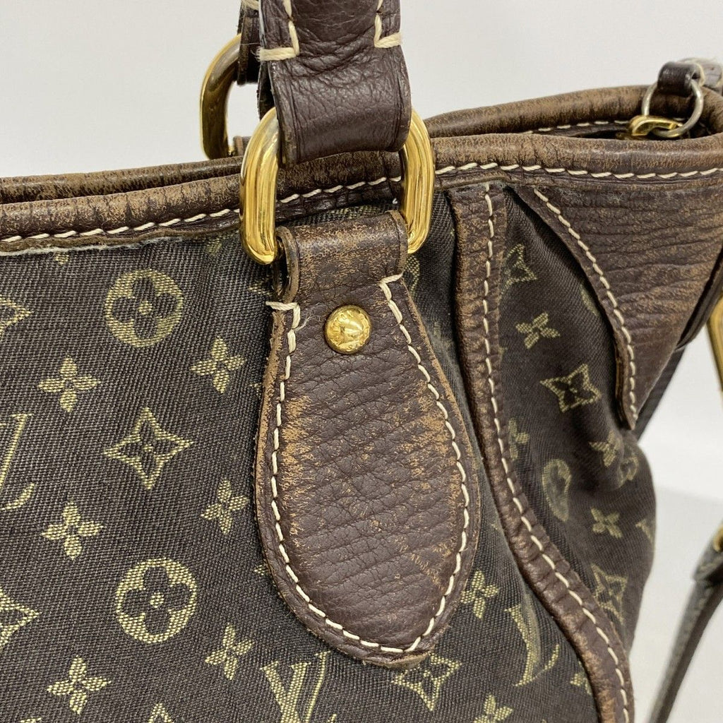 Louis Vuitton Handbag Monogram Mini Lin Besace Angele Ebene 2-Way — view 7