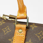 Louis Vuitton Boston Bag Monogram Keepall 60 Brown — view 9