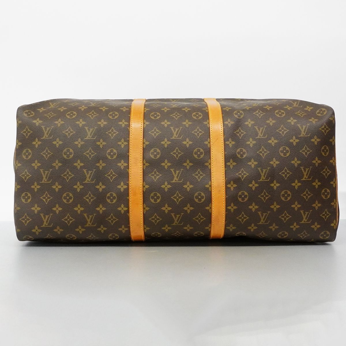 Louis Vuitton Boston Bag Monogram Keepall 60 Brown — view 3