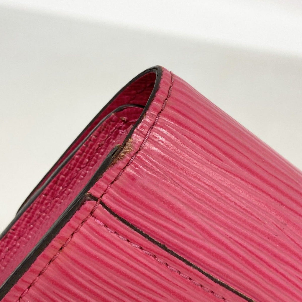 Louis Vuitton Wallet Epi Portefeuille Sarah Hot Pink — view 5