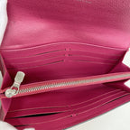 Louis Vuitton Wallet Epi Portefeuille Sarah Hot Pink — view 3