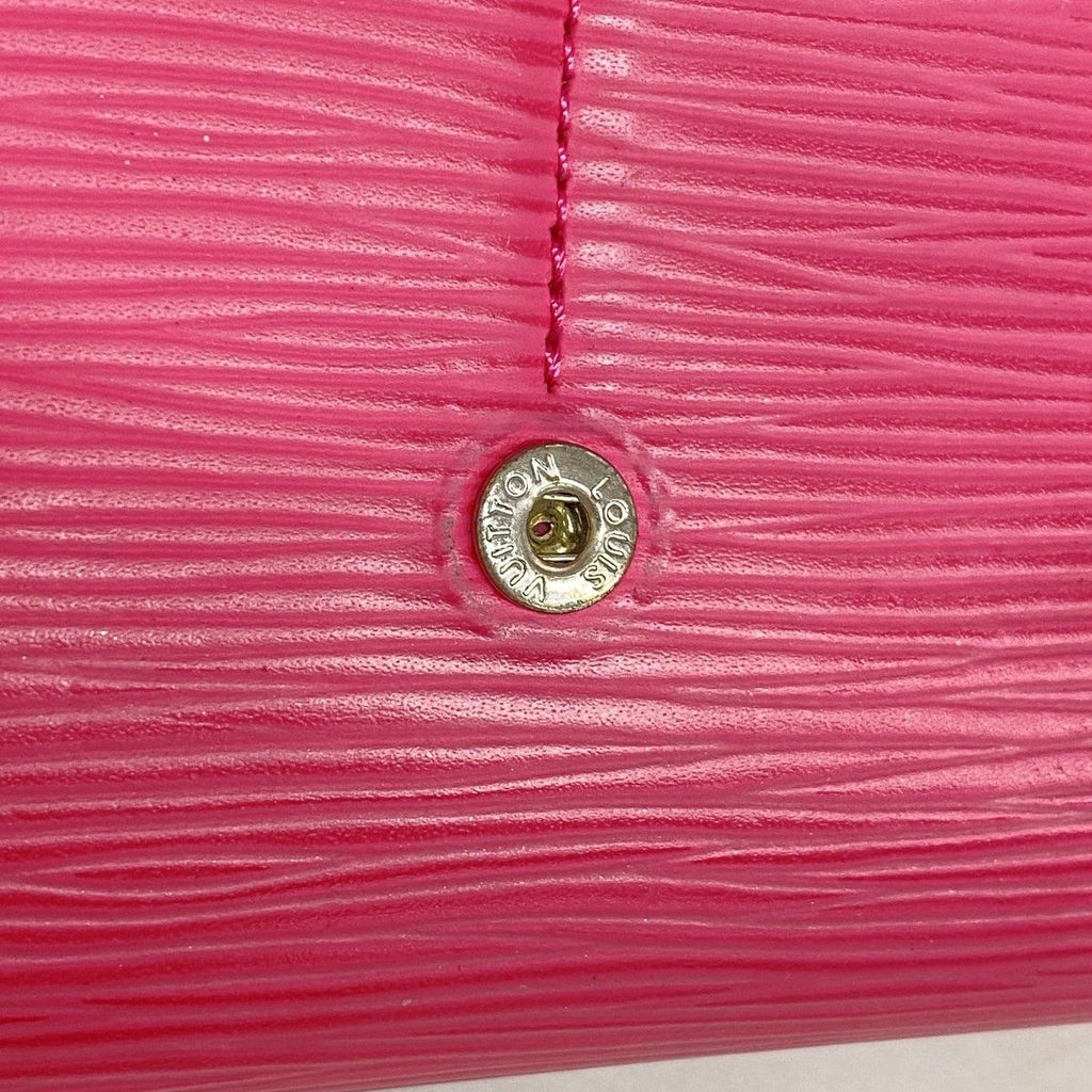 Louis Vuitton Wallet Epi Portefeuille Sarah Hot Pink — view 8