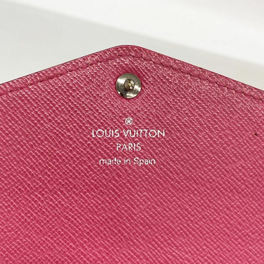 Louis Vuitton Wallet Epi Portefeuille Sarah Hot Pink — view 4