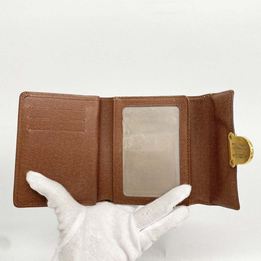 Louis Vuitton Trifold Wallet Monogram Portefeuille Koala Brown — view 3