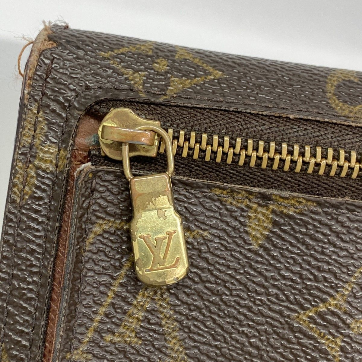 Louis Vuitton Trifold Wallet Monogram Portefeuille Koala Brown — view 7