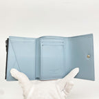 Louis Vuitton Trifold Wallet Monogram Shadow Victor Blue — view 3