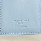 Louis Vuitton Trifold Wallet Monogram Shadow Victor Blue — view 4