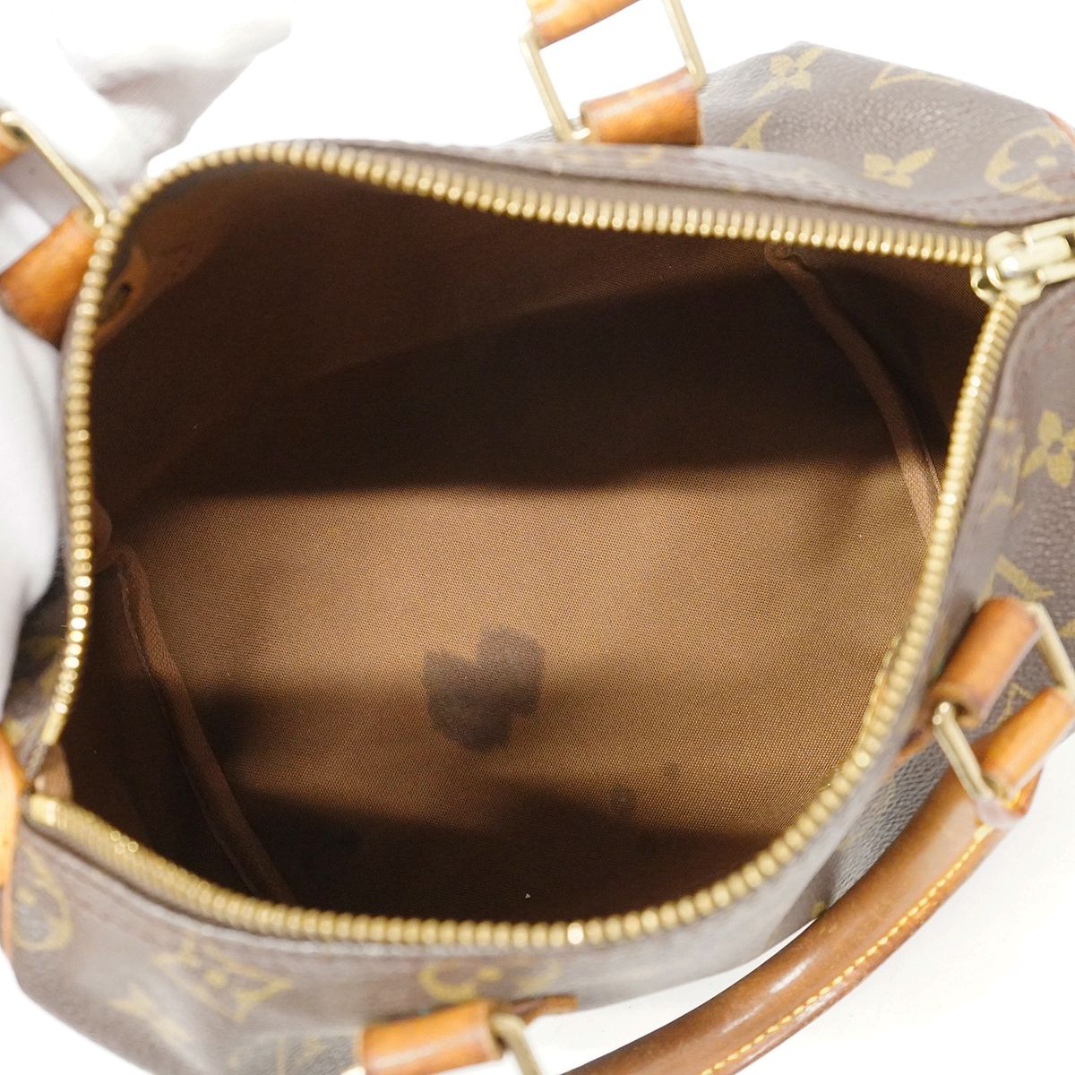 Louis Vuitton Handbag Monogram Speedy 25 Brown — view 4