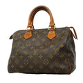Louis Vuitton Handbag Monogram Speedy 25 Brown