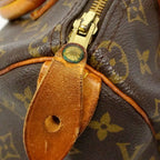 Louis Vuitton Handbag Monogram Speedy 25 Brown — view 8