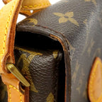 Louis Vuitton Shoulder Bag Monogram Mini Saint Cloud Brown — view 6