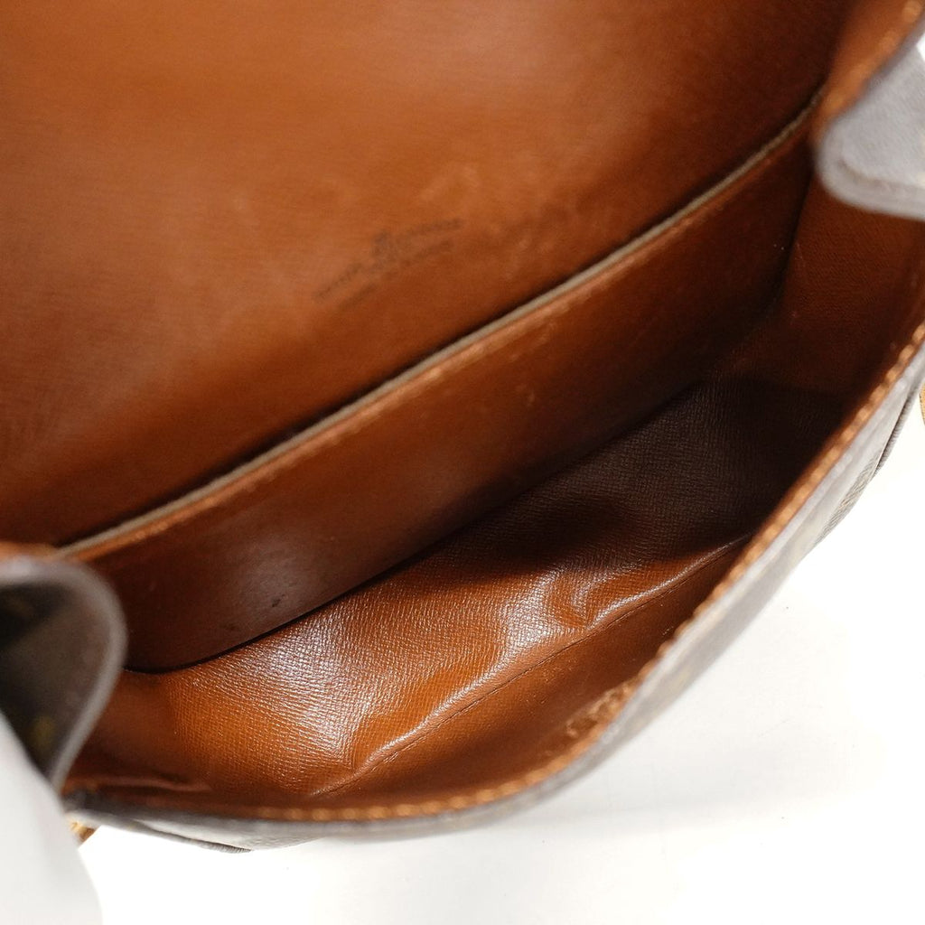 Louis Vuitton Shoulder Bag Monogram Mini Saint Cloud Brown — view 4