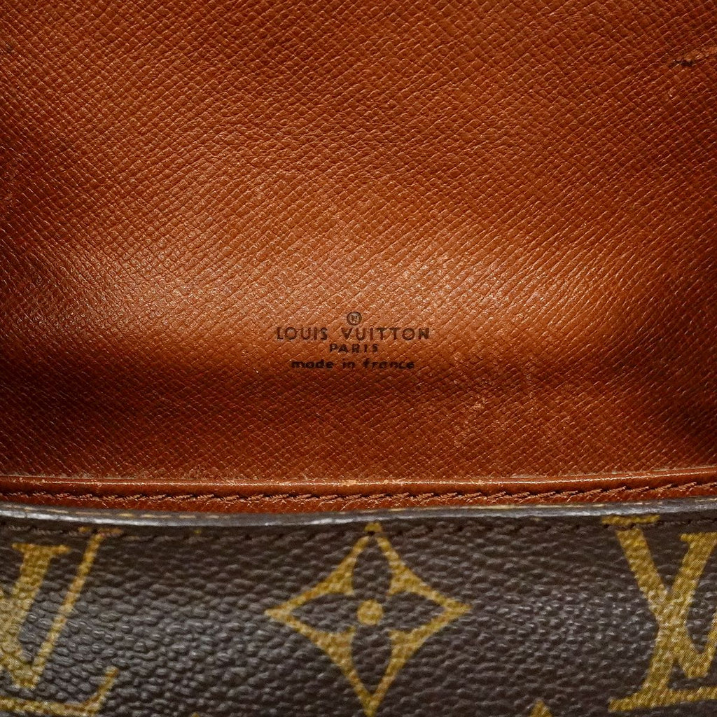 Louis Vuitton Shoulder Bag Monogram Mini Saint Cloud Brown — view 5