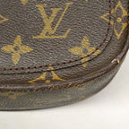 Louis Vuitton Shoulder Bag Monogram Mini Saint Cloud Brown — view 7