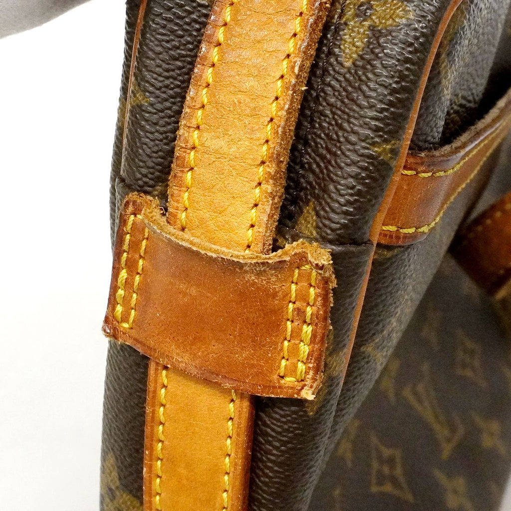 Louis Vuitton Shoulder Bag Monogram Jeune Fille GM Brown — view 9