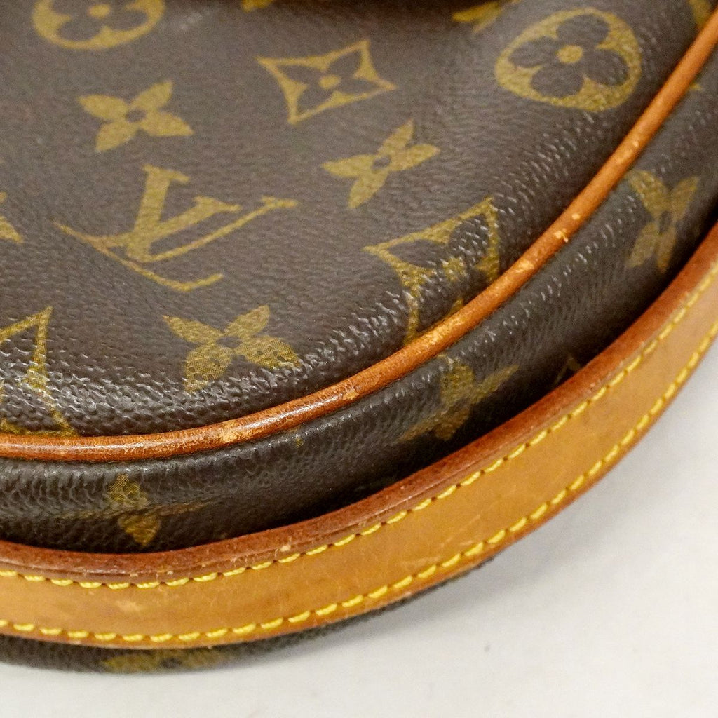 Louis Vuitton Shoulder Bag Monogram Jeune Fille GM Brown — view 6