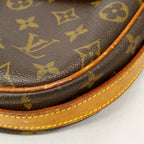 Louis Vuitton Shoulder Bag Monogram Jeune Fille GM Brown — view 6