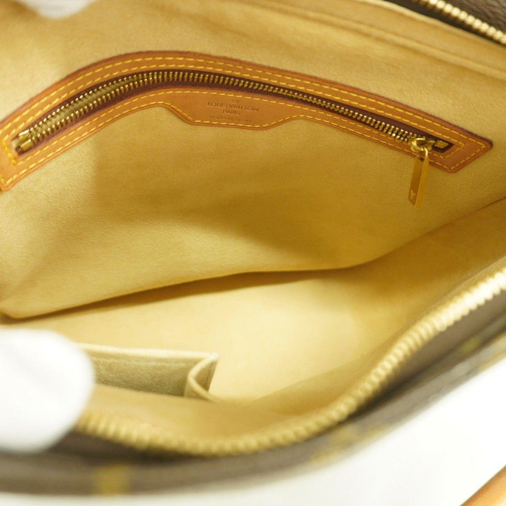 Louis Vuitton Shoulder Bag Monogram Looping GM Brown — view 4