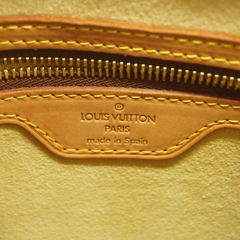 Louis Vuitton Shoulder Bag Monogram Looping GM Brown — view 5