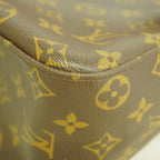 Louis Vuitton Shoulder Bag Monogram Looping GM Brown — view 6