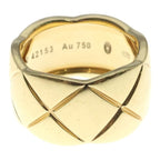 Chanel Coco Crush Large 18k Yellow Gold Ring — view 3