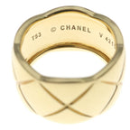 Chanel Coco Crush Large 18k Yellow Gold Ring — view 5