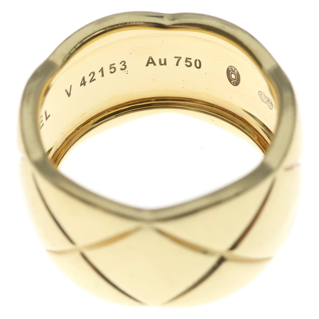 Chanel Coco Crush Large 18k Yellow Gold Ring — view 6