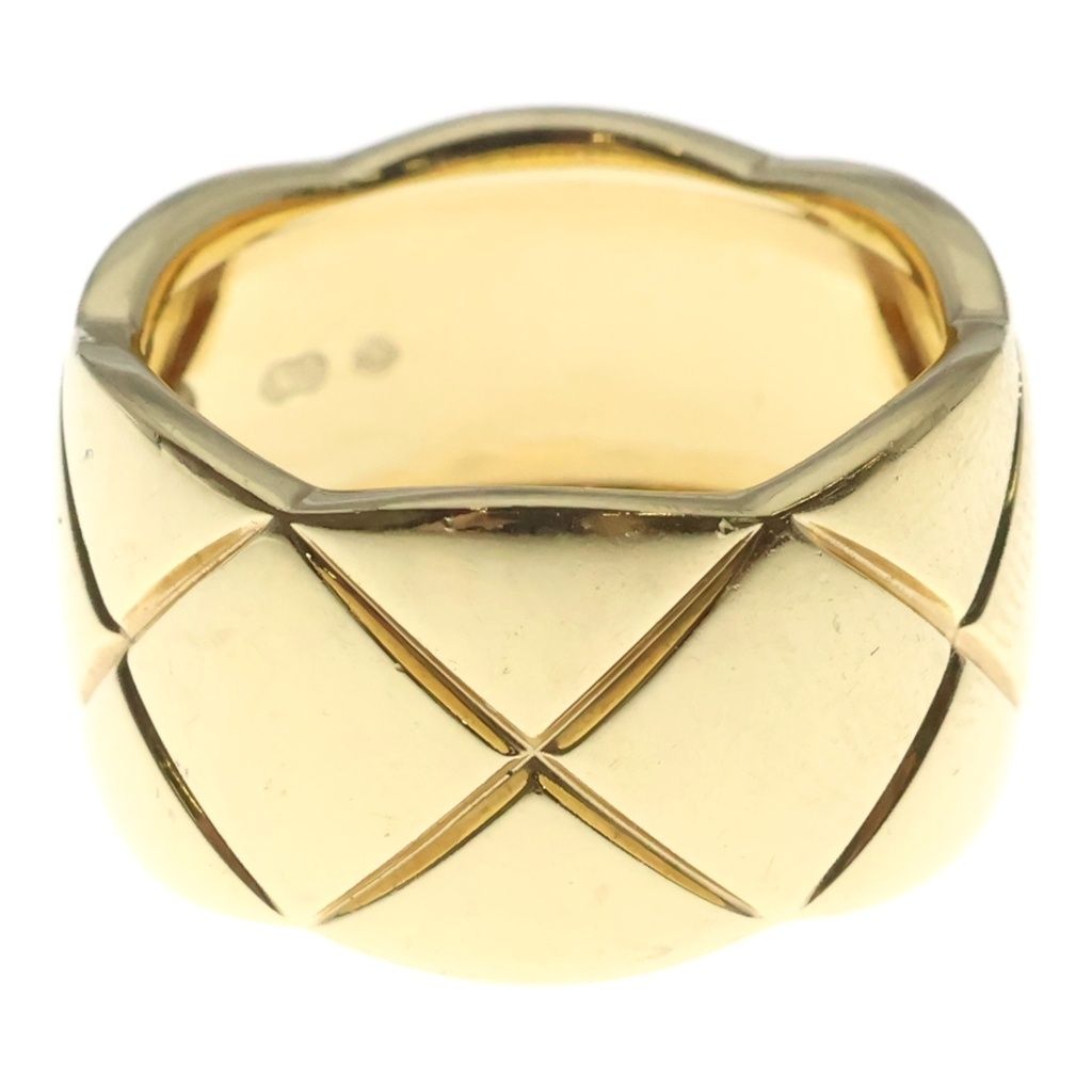 Chanel Coco Crush Large 18k Yellow Gold Ring — view 2